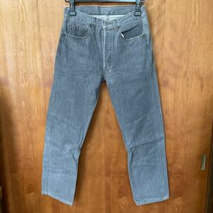 Levis 501-0658 ブラックグレー　刻印532 Made in USA W31