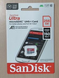 ☆ SanDisk microSDXCカード 256GB Class10 SDSQUAC-256G-GN6MN 新品 人気モデル 証明書付き 送料無料(サンディスク)
