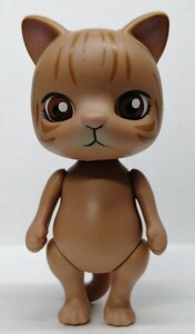 茶トラ　CAPSULE DOLL　猫　ネコ　カプセル　ドール　フィギュア