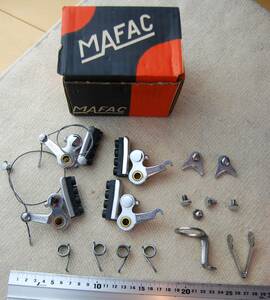 240417_404_159＞MAFAC マファック　カンチブレーキ本体　前後ワイヤー受け金具　千鳥　＞補修パーツ　レストア　ランドナー