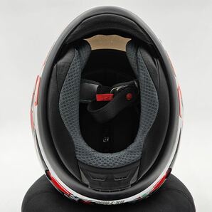 ARAI RX-7 RR5 HAGA SBK アライ RX7RRV ハガSBK 芳賀 Mサイズ (57-58cm) の画像8