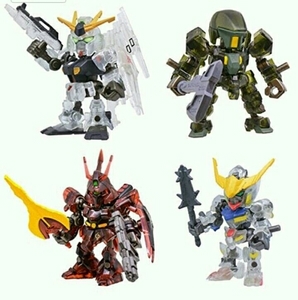 ガンダムフレームオペレーションクリアカラー全4種類新品未使用　　送料340円