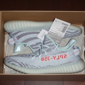 adidas Originals YEEZY BOOST 350 V2 BLUE TINT アディダス イージー ブースト ブルー ティント 27.5cm US9.5 国内正規 B37571の画像1