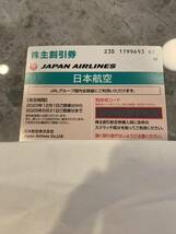 日本航空 JAL 株主優待 2025年5月31日まで_画像1