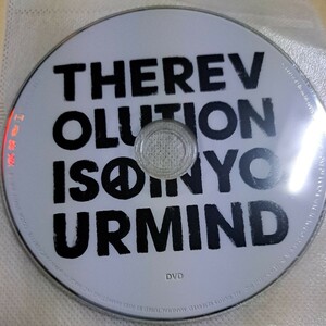 ジャンク品　G-DRAGON (from BIGBANG) THEREV OLUTION DVD ディスクのみ　