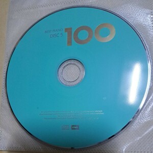 ジャンク品 BEST PIANO 100 CD ディスク5のみ　