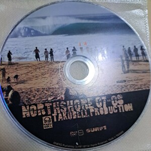 ジャンク品　NORTHSHORE 07-08 TAKUBELL PRODUCTION DVD ディスクのみ　SURF1 サーフィン