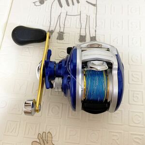 美品 DAIWA ベイトリール S.BLADE 150L (検 ダイワ エス ブレイド 左ハンドル 