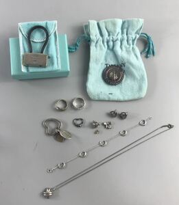 1000円〜●★アクセサリー ネックレス リング ピアス TIFFANY オープンハート ハイビスカス コイン 他 まとめ ★okoy2571775-293★op3542