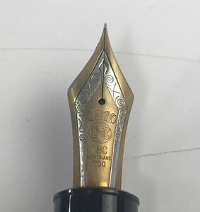 1000円〜●★筆記未確認★ 万年筆 MONT BLANC マイスターシュテュック ペン先 4810 18C 750 No.149 ★okoy2624120-304★op3682