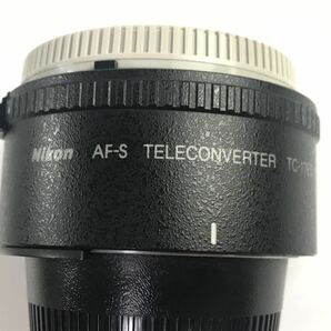 1000円〜■★動作未確認★ カメラレンズ Nikon ニコン TC-17EⅡ AF-S テレコンバーター 1.7X ★okoy2618448-311★p6160の画像9