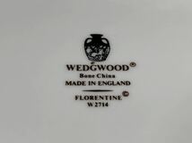 1000円〜■★WEDGWOOD★ ウェッジウッド フロレンティーン ターコイズ プレート クリーマー 長皿 洋食器 まとめ★okoy2608201-270★r30469_画像8