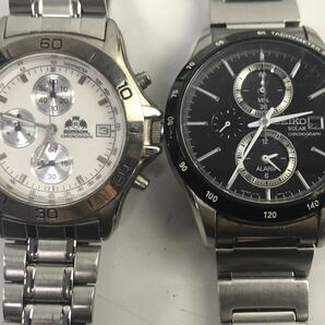 1000円〜●★稼働未確認★ 腕時計 SUGER RONSON セイコー シチズン TISSOT ROOX チタン 他 まとめ ★okoy2579385-303★op3671の画像6