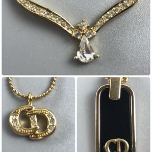 1000円〜●★アクセサリー★ ネックレス ブレスレット Christian Dior ディオール ロゴ ゴールド 大量 まとめ ★okoy2562604-164★op3532の画像5