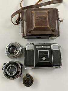 1000円~■★動作未確認★ZEISS IKON ツァイスイコン CONTESSA コンテッサ フィルムカメラ ケース付き★okoy2609540-325★t9013