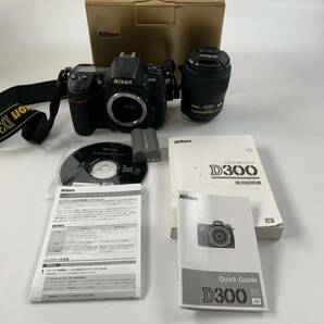 1000円~■★動作未確認★Nikon ニコン D300 デジタル一眼レフカメラ AF-S Micro NIKKOR 60mm 箱付き★okoy2612181-260★t9084の画像1