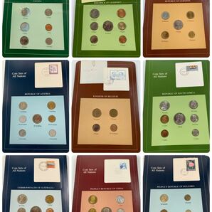 1000円~●★世界のコイン★Coin Sets of All Nations ジャマイカ デンマーク 香港 韓国 まとめ コレクション★okoy2613050-203★ot5527の画像5