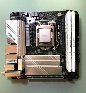 ASRock Z590-ITX i5-11600K 32GB 簡易クーラー付き