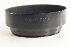 jaE★並品★KONICA コニカAR標準レンズ用 フィルター径55mm メタルフード レンズフード