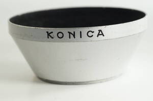 jaE★並品★KONICA コニカ 46mm径 ネジ込み式 メタルフード