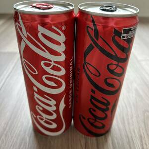  Mexico production Coca Cola 355ml 2 kind 2 pcs set meki deer n Cola aluminium can rare goods valuable hard-to-find Mexico Coca-Cola Coca * Cola Zero 