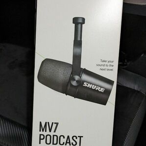 未使用品 SHURE MV7 オーディオテクニカ マイクスタンド セット