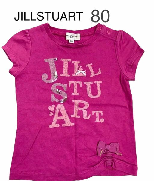 JILL STUART 半袖Tシャツ 80センチ　ジルスチュアート　　子供服　キッズ　ベビー　重ね着にしてもオシャレです。