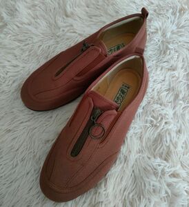 【良品】快歩主義　日本製　25cm ジッパー付　介護用靴