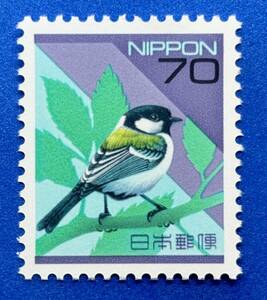  Heisei era stamps [sijuukala] 70 jpy unused NH beautiful goods together dealings possible 