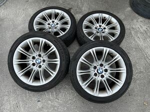 BMW E60 5シリーズ　M スポーツ　純正　タイヤ付きホイール　18×8J+20 245/40R18 18インチ　PCD 120 BBS RD424