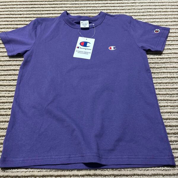 Champion 半袖Tシャツ紫140
