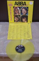 ★まとめてLP「アバ ABBA 限定カラー盤 4枚セット」ジャケットはWATER DAMAGE 劣悪 / 盤は4枚とも美品 極軽いソリ_画像6