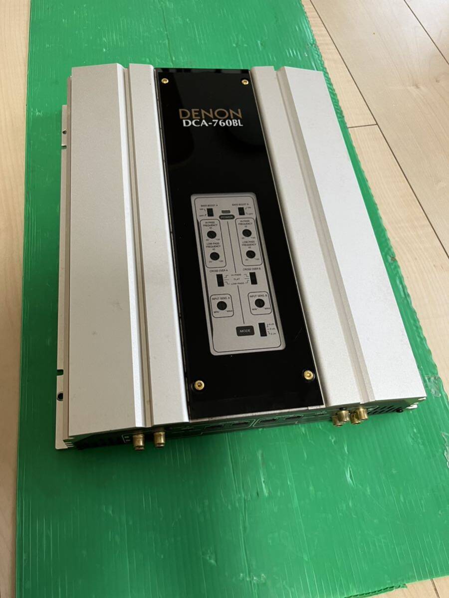 DENONパワーアンプ DCA-760BL DENONパワーアンプ DCA-760BL