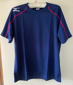 MIZUNO ミズノ クイックドライプラス Tシャツ L 吸汗速乾 ネイビー 紺 未着用