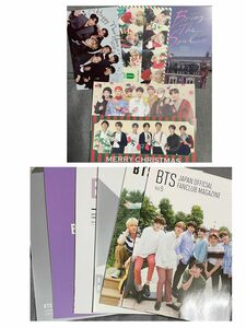 BTS　JPFC 会報誌　6冊 vol.5〜10 グリーティングカード