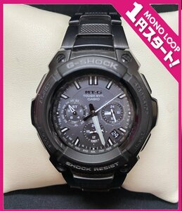 【5AF東03039F】1円スタート★CASIO★カシオ★G-SHOCK★MTG-1200B★MT-G★5040★電波ソーラー★クロノグラフ★メンズ 腕時計★不動★現状品