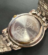 【5MO各04008E】★1円スタート★腕時計★TISSOT★ティソ★C277/377C★クォーツ★デイト★ゴールド文字盤★純正ベルト★メンズ★稼働品_画像3