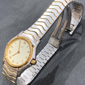 【6SM伊03018E】★腕時計★wristwatch★EBEL★エベル★18K★GOLD★BEZEL★レディース★クオーツ★1057901★2針★シルバー×ゴールド★の画像4