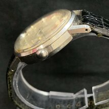 【5AT平04010E】1円スタート★SEIKO★セイコー★筆記体ロゴ★cronos クロノス★タツノオトシゴ★J13028★手巻き★23石★ウォータープルーフ_画像6