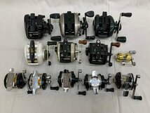 【8MTメ04013E】１円スタート★SHIMANO★DAIWA★SZM★OLYMPIC★ベイトリール★まとめ★12点★大量★チヌ★釣り具★釣り★リール★_画像5