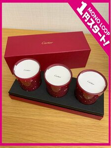 【6MU高04013B】1円スタート★Cartier★カルティエ★ノベルティ品★アロマキャンドル★箱付き★ブランド★未使用