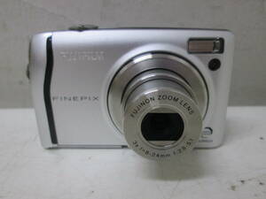 (18)♪FUJIFILM FinePix F40fd フジフイルム ファインピクス デジタルカメラ シルバー 付属品欠品 通電・動作未確認 現状品