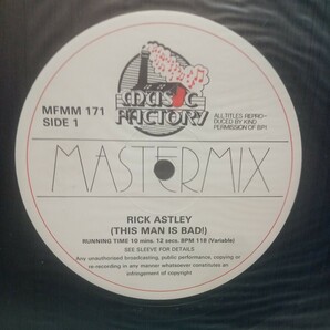 MUSIC FACTORY MASTERMIX/デッド オア アライブ. リック アストリー他 12 2Recordの画像4