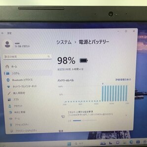 お宝アキバ/中古品14日保証 AC付 Wi-Fi BT カメラ 充電98％で9h Latitude3590 15.6型 Win11P64 Core i5-7200U メ8 SSD256 梱100 小1859の画像3