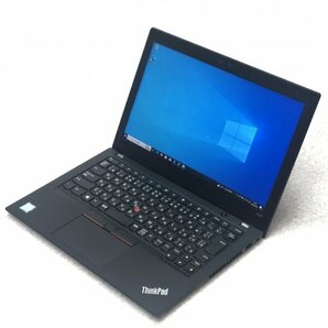 お宝アキバ/中古14日保証 AC付 Wi-Fi カメラ office 充96％4h ThinkPad X280 12.5型 10P64 11Pアプデ可 i5-8250U メ8 SD256 梱80 大6406の画像1