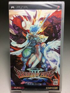 【新品未開封】PSP ゲームソフト　ブレスオブファイア3 Ⅲ / BREATH OF FIRE III ◆53