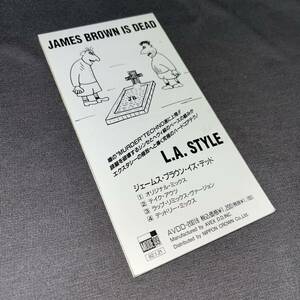 L.A. STYLE / James Brown Is Dead 日本盤 8cm CD シングル (AVDD-20018) LA スタイル/ジェームス・ブラウン・イズ・デッド CDS