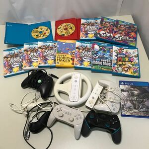 Wii Wii U Switch 関連　ソフト　コントローラ等　ジャンク品　まとめ売りセット　ゆうパック80サイズ　