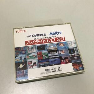 Z11875 ◆ハイライトCD 20　FM TOWNS PCソフト