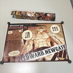 Z11839 ◆白ひげ エドワード・ニューゲート　ワンピース キャラクターログ A3サイズ ポスター